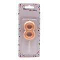 Number Candles Birthday Cake Numeric Candle